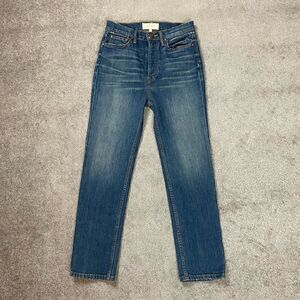 The Great.  NWT The Straight A Button Fly High Rise Stretch Jeans USA